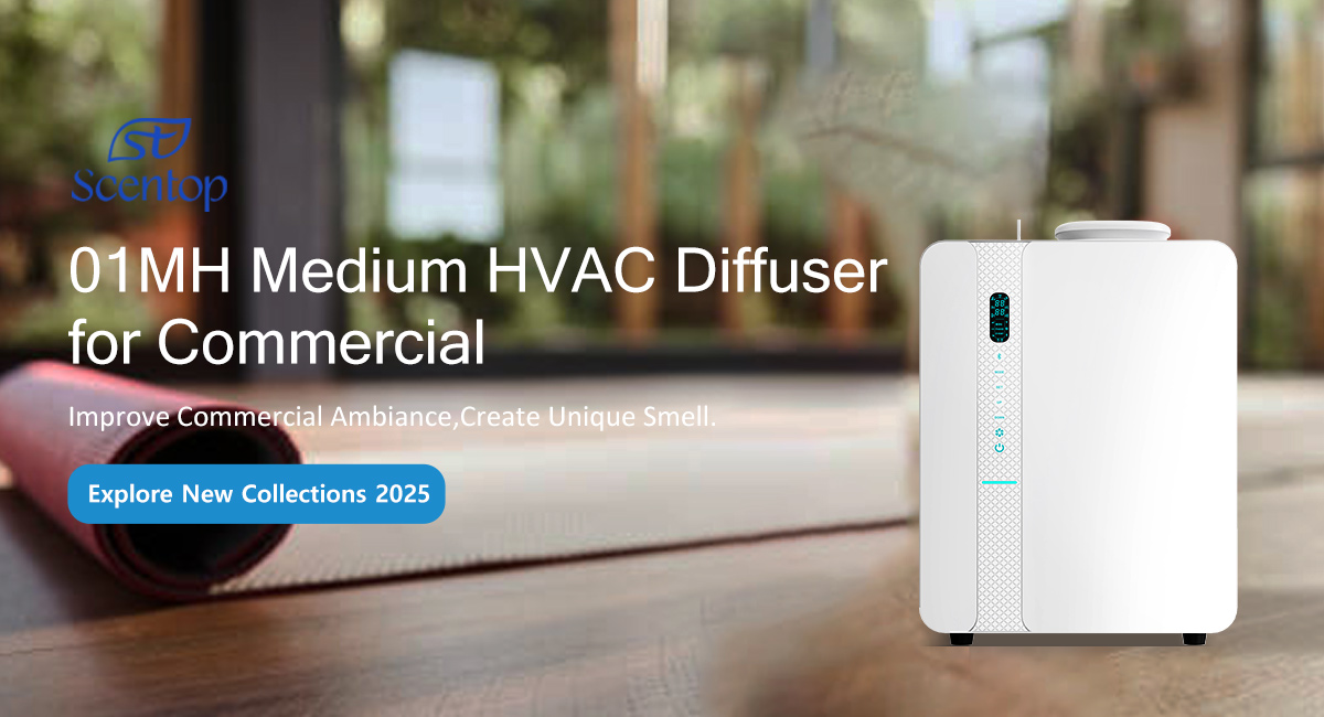 ST-01MH Medium space Scent Diffuser for HVAC
