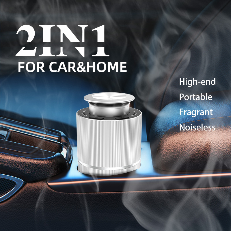 Portable car fragrance diffuser