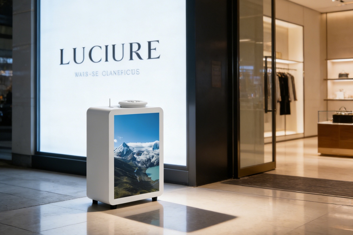 2000-3000m&sup3; Large Aroma Diffuser with Conspicuous Light Box ST-01MA