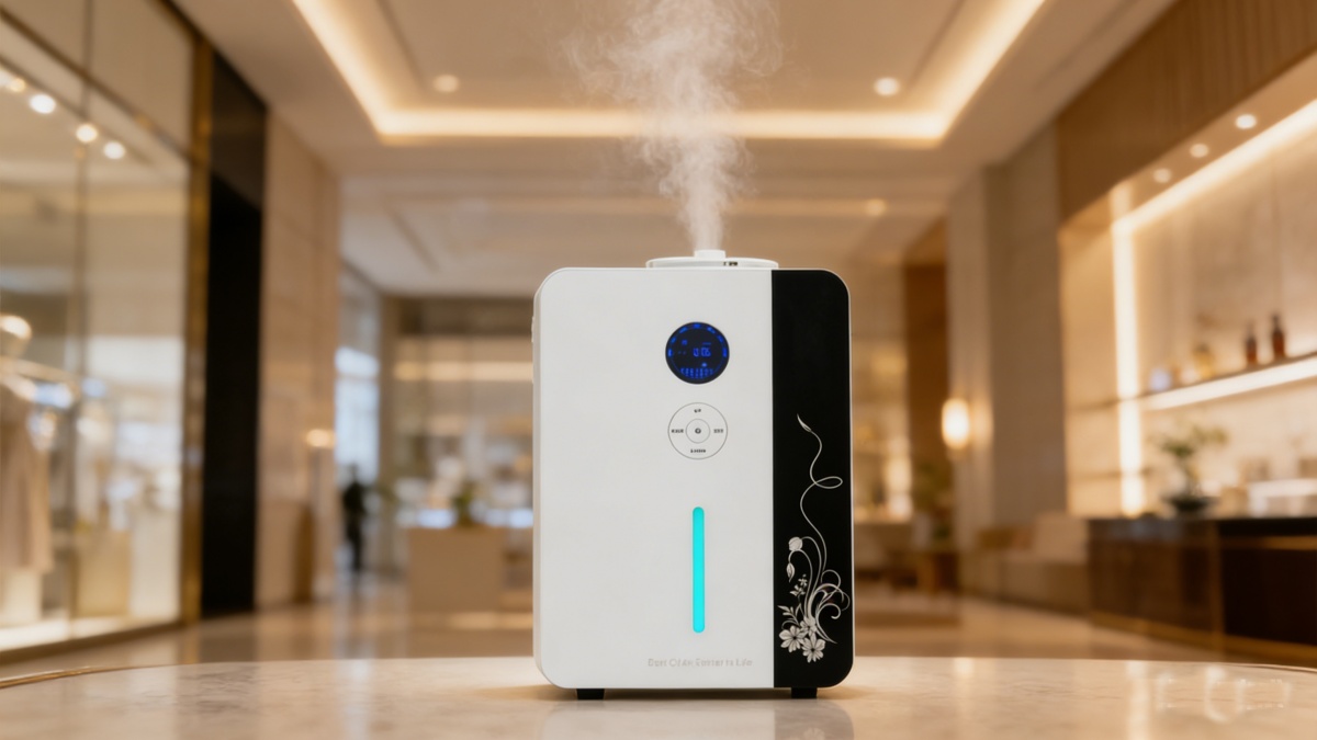 Industrial Cold Air Aroma Diffuser with Oil Level Indicator HYM-2000HF Industrial Cold Air Aroma Diffuser with Oil Level Indicator HYM-2000HF