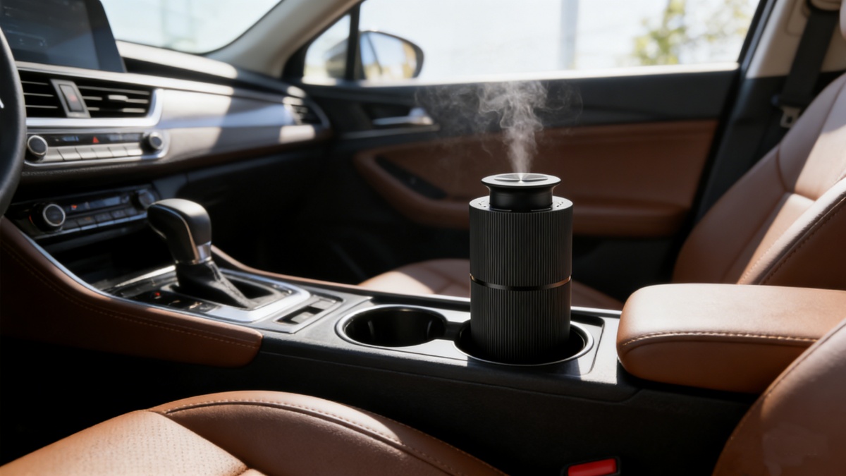 Portable USB Aroma Oil Diffuser for Car HYS-40N Portable USB Aroma Oil Diffuser for Car HYS-40N