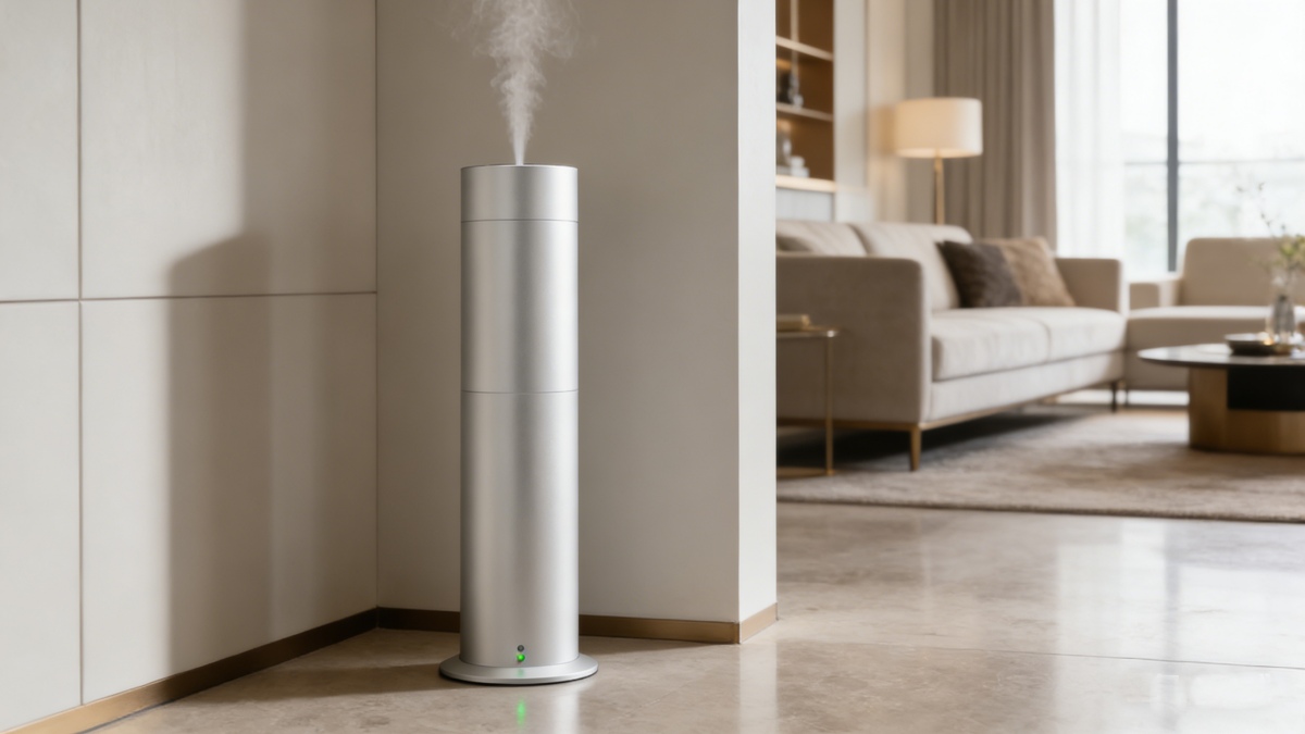 Commercial Aluminum Floor Standing Aroma Diffuser Tower HYS-1202 Commercial Aluminum Floor Standing Aroma Diffuser Tower HYS-1202